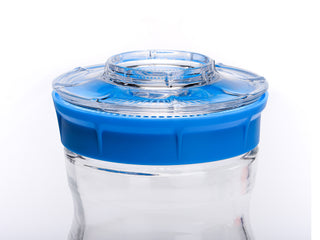 Fermenteringskrukke 1400 ml med lokk - krukke for vannkefir og melke-kefir