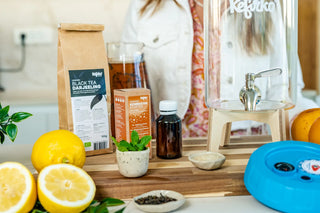 Steg-for-steg guide: slik lager du kombucha hjemme
