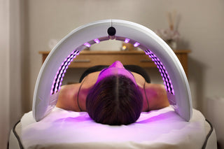 LED masker - ansiktsbehandling med rødlys