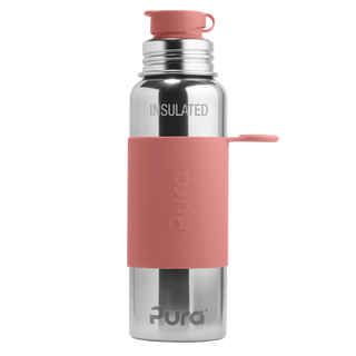 Plastfri drikkeflaske sport - Rose - Pura