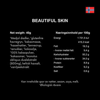 Fungybar 20pk - Beautiful skin - Hazelnut brownie