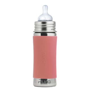 Plastfri tåteflaske 325 ml - rose