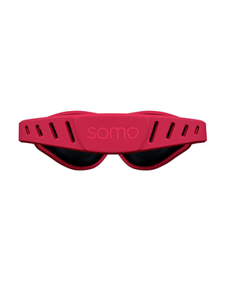 Premium sovemaske - rød - SOMO sleep fitness