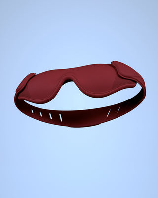 Premium sovemaske - rød - SOMO sleep fitness