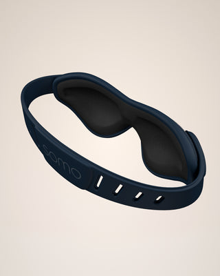 Premium sovemaske - blå - SOMO sleep fitness