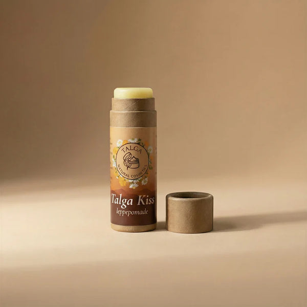 Talga Kiss - naturlig leppebalsam med kakaosmør og bivoks