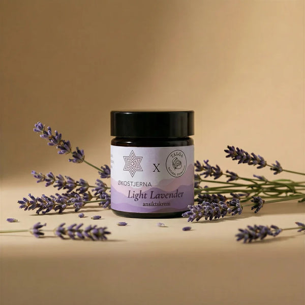 Talga x Økostjerna Light Lavendel - naturlig ansiktskrem med økologisk lavendel