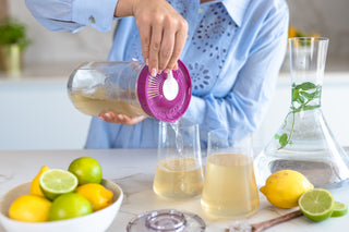 Fermenteringsglass 900 ml med lokk –  for hjemmelaget probiotisk vannkefir